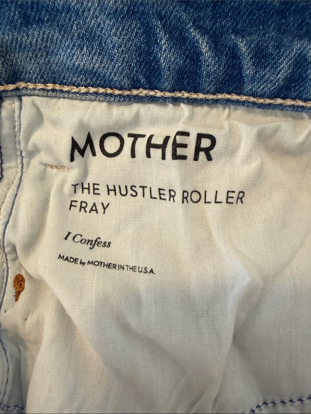 MOTHER Superior The Hustler Roller Frey wide leg Jeans - Picture 7 of 8